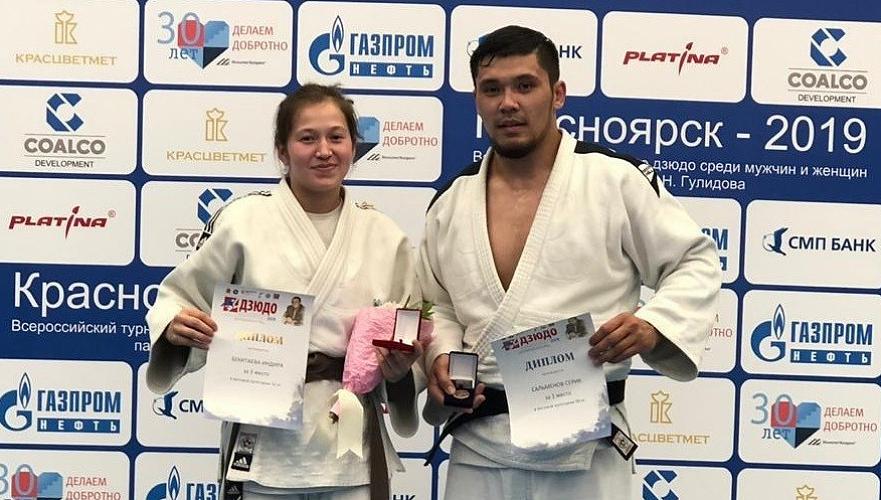 Казахстанский дзюдоист Серик Сальменов стал победителем международного турнира в России