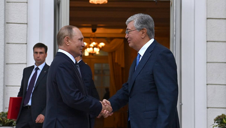 Встреча Токаева и Путина прошла в исключительно дружеской атмосфере – Акорда