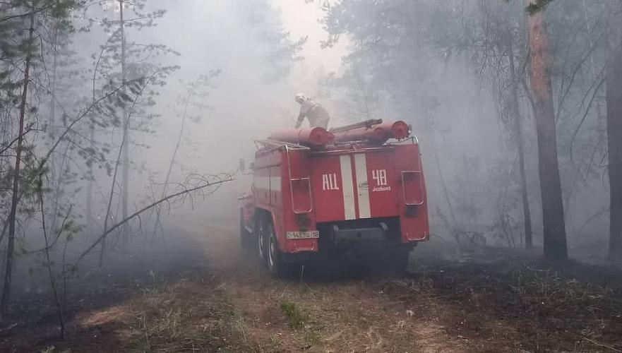 Число погибших в ходе природного пожара в области Абай достигло шести