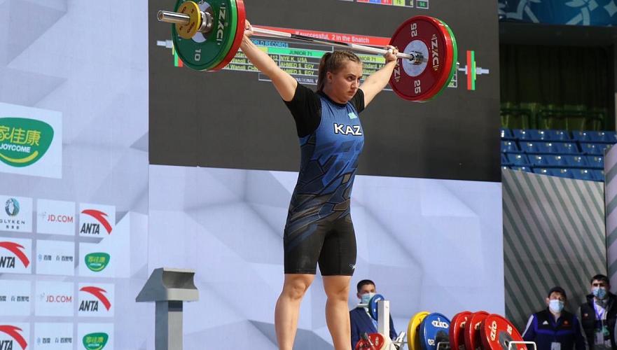 Казахстанка взяла «бронзу» на чемпионате Азии по тяжелой атлетике