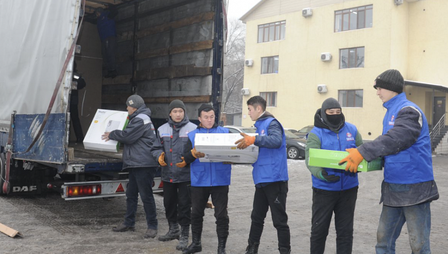 500 обогревателей доставили для помощи замерзающим жителям Экибастуза