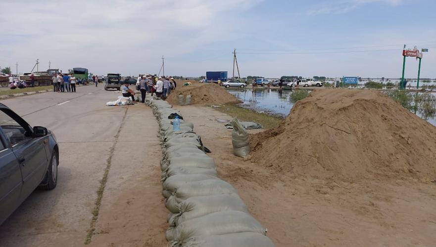 845 домов были подтоплены на территории Туркестанской области