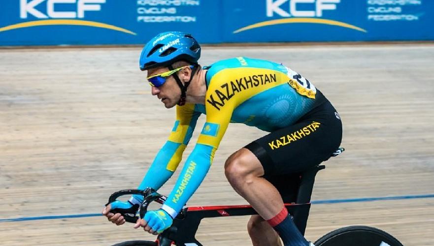 Казахстанец Артем Захаров стал третьим на этапе Кубка мира по велоспорту на треке