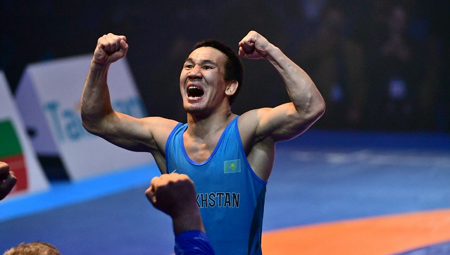 Казахстанец Корлан Жаканша выиграл «серебро» чемпионата мира по видам борьбы в Нур-Султане