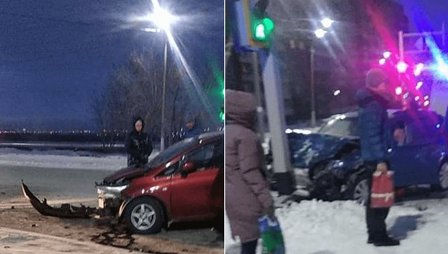 Пять человек пострадали в ДТП в Петропавловске