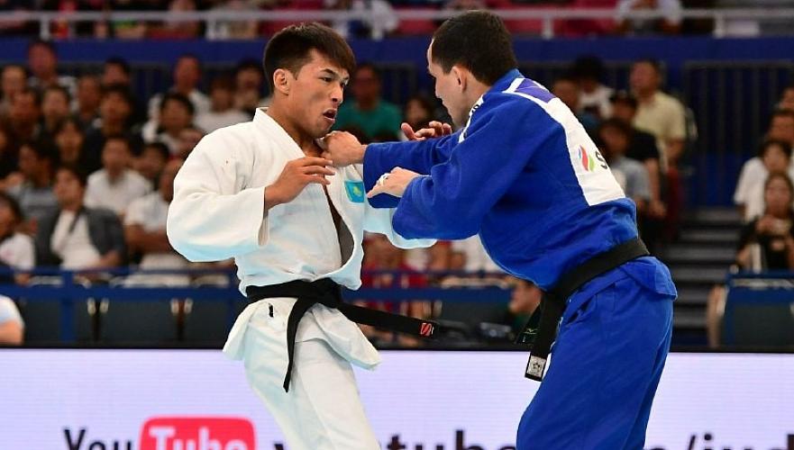 Казахстанец Гусман Кыргызбаев вышел в полуфинал ЧМ по дзюдо в Токио