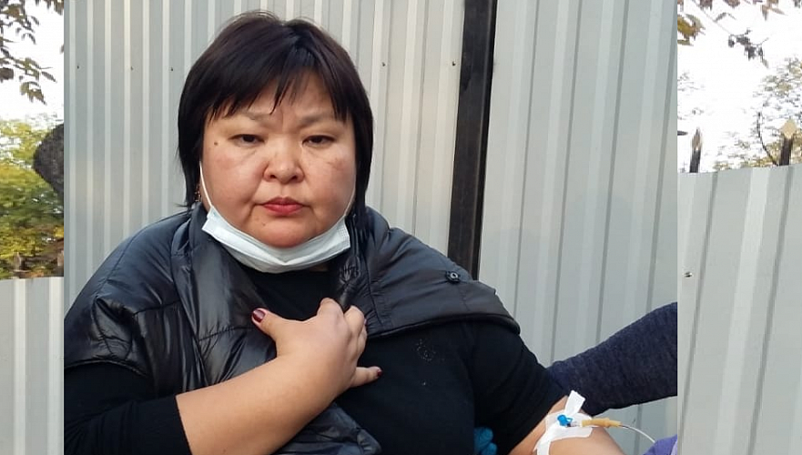 Адвокат госпитализирована в прединсультном состоянии после инцидента в полиции Алматы