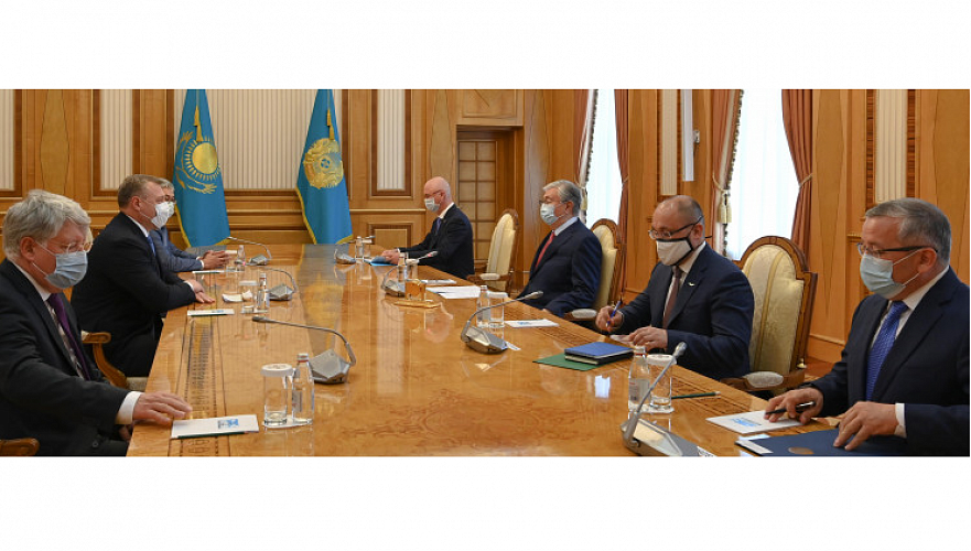 Токаев принял губернатора Астраханской области 