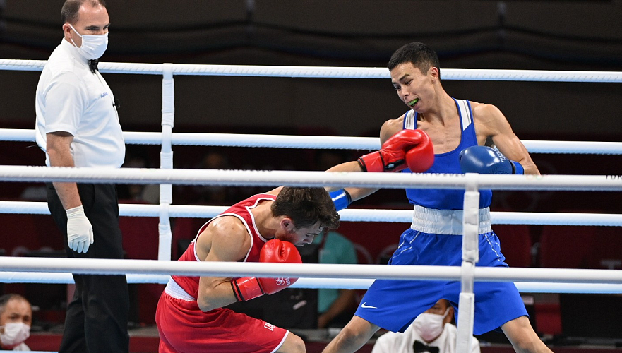 Казахстанский боксер Сакен Бибосынов вышел в полуфинал Олимпиады в Токио