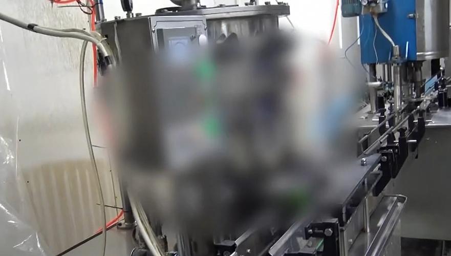 21 тыс. банок опасных энергетических напитков изъяли в подпольном цехе в Шымкенте