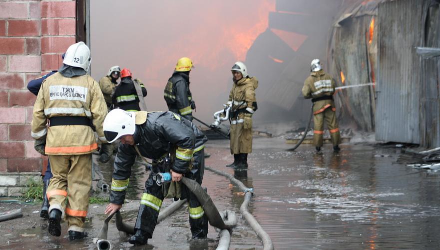 60 пожаров зарегистрировано с начала пожароопасного периода в Казахстане 
