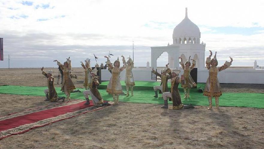 В Западном Казахстане открыли мавзолей таксайской принцессы