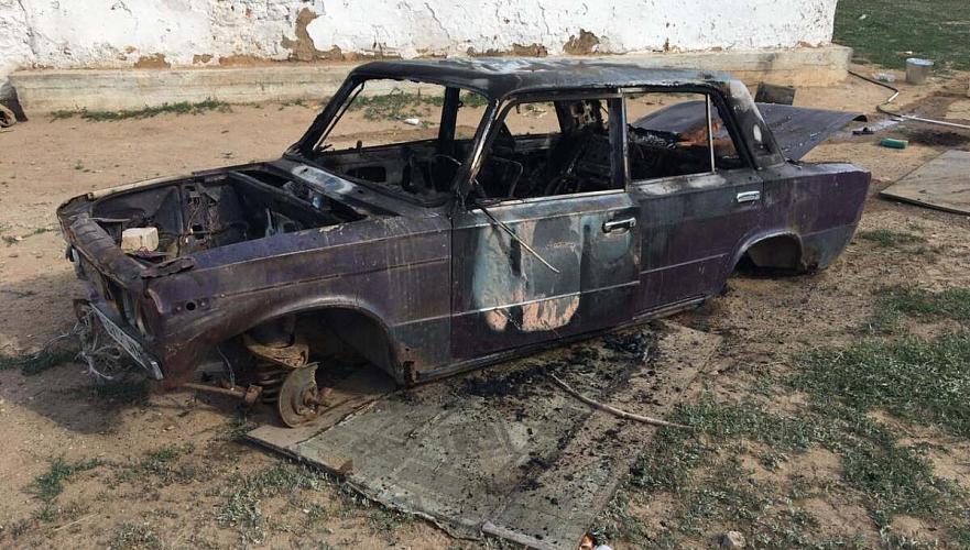 Трехлетний ребенок погиб в результате возгорания авто в Актюбинской области
