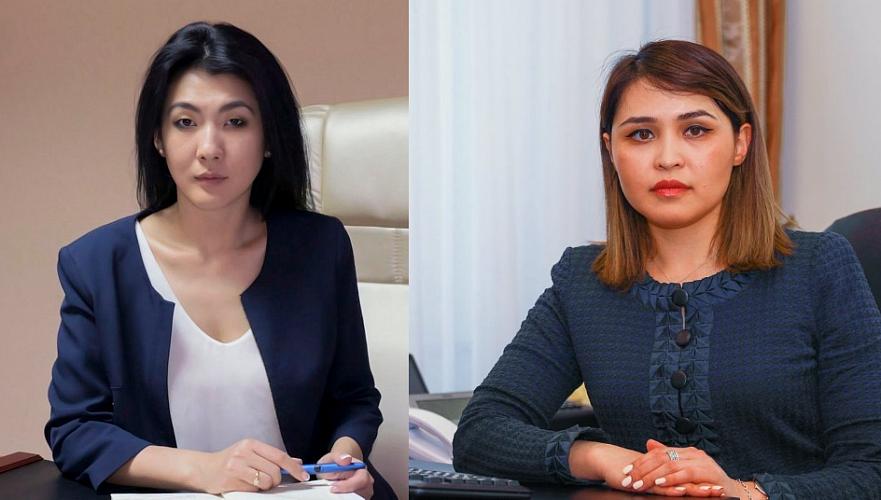 Жунусова и Жунусбекова назначены на посты вице-министров нацэкономики РК
