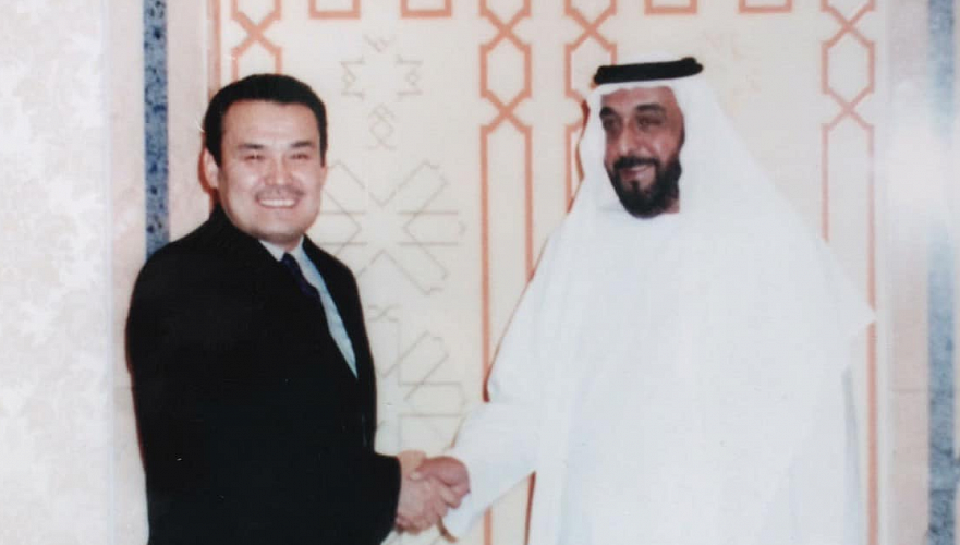 Амреев об умершем президенте ОАЭ: Он много сделал для развития отношений с Казахстаном