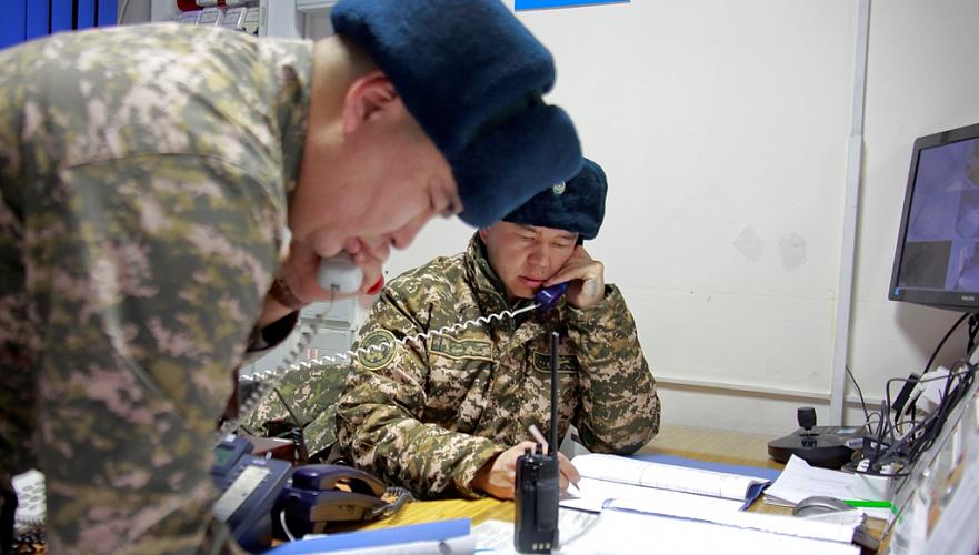 Войска регионального командования «Астана» были подняты по тревоге