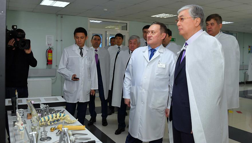 Решить вопрос реконструкции НИИ травматологии и ортопедии в Нур-Султане поручил Токаев