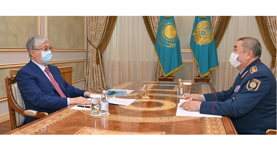 Токаеву доложили о криминогенной ситуации в Казахстане