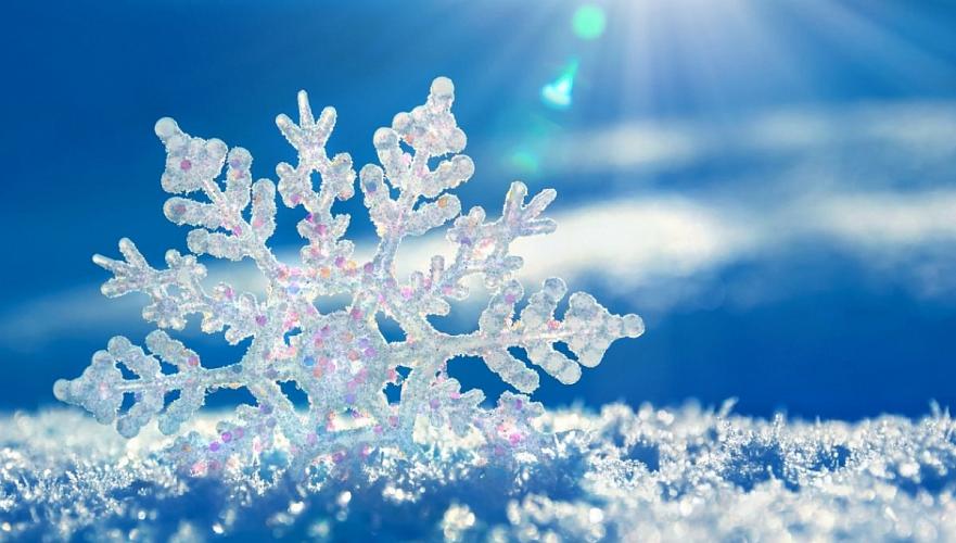 Снег ожидается во вторник в большинстве областей Казахстана