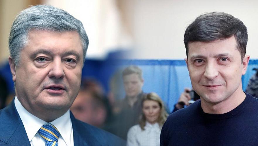 Зеленский лидирует на президентских выборах в Украине