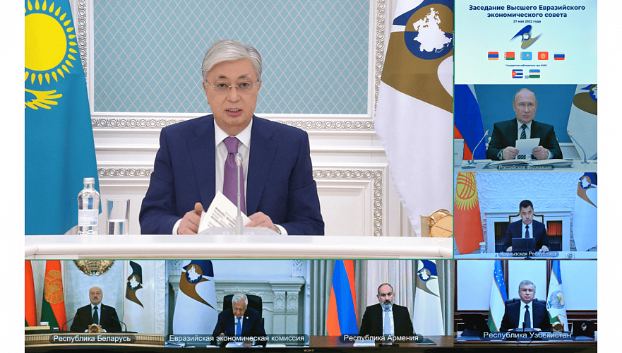 Токаев считает успешным интеграционное взаимодействие в рамках ЕАЭС
