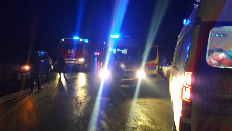 Қызылорда-Құмкөл тас жолында аударылған автобуста жеті адам мерт болып, 28-і зардап шеккен