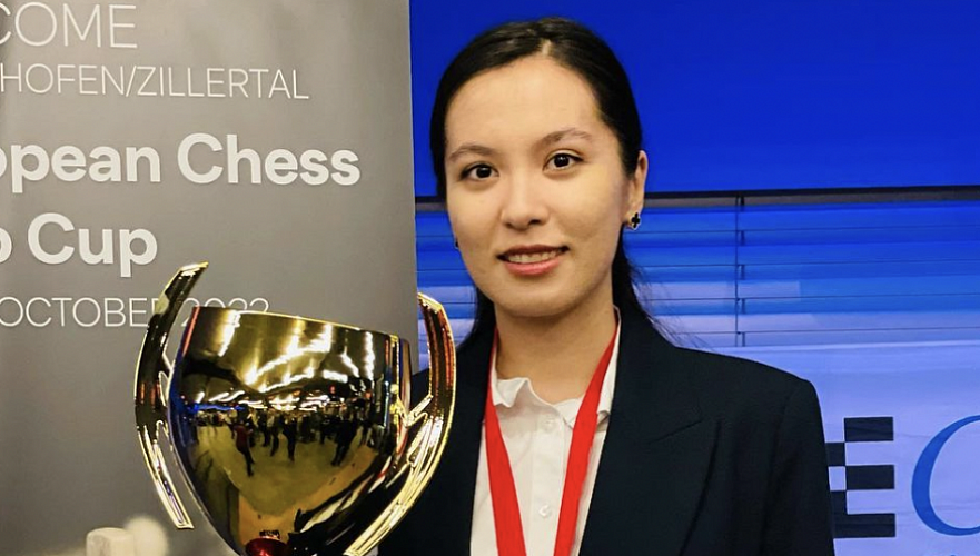 Динара Садуакасова завоевала второе место на чемпионате мира по рапиду в Алматы