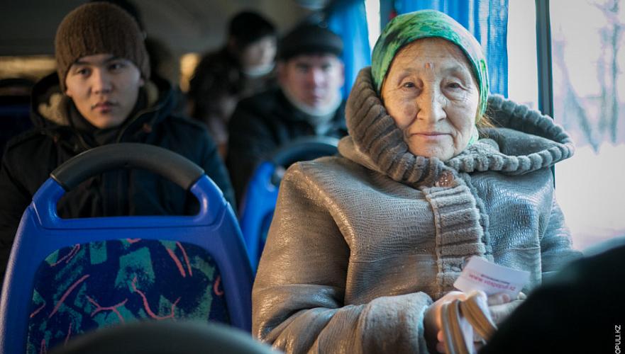 В День благодарности пенсионеры Петропавловска смогут ездить на общественном транспорте бесплатно