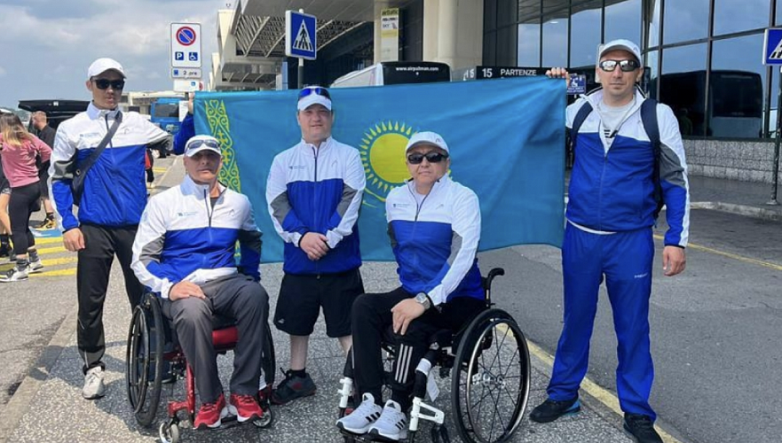 Казахстанские теннисисты-колясочники впервые выступили на турнире в Италии