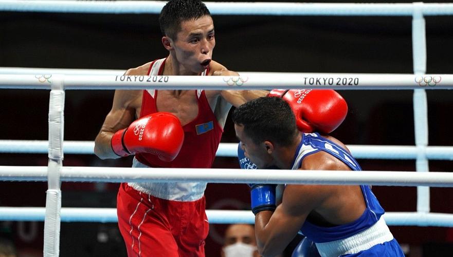 Представитель команды Казахстана по боксу вышел в 1/8 финала олимпийских игр в Токио