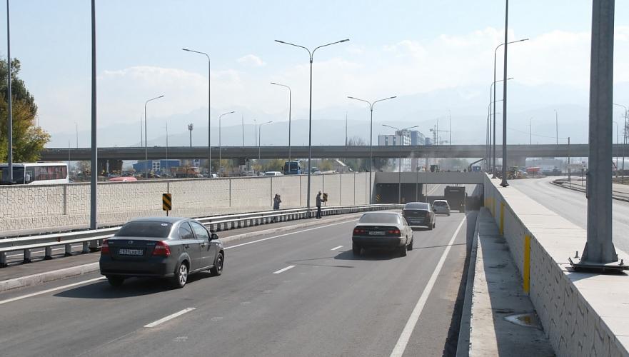 В пять раз увеличить автотрафик обещают за счет новой развязки на «Кульджинке» в Алматы