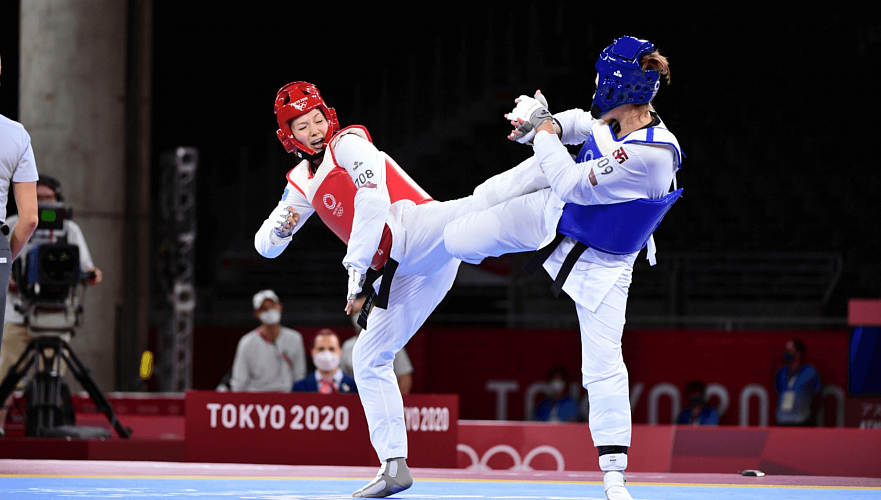 Казахстанка Жансель Дениз победила таеквондистку из Узбекистана на Олимпиаде в Токио