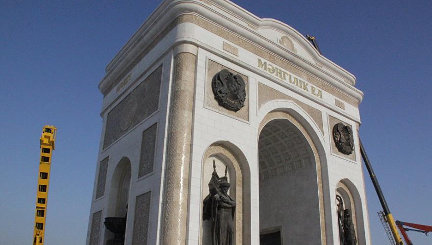 Restoration of Triumph arch in Astana estimated to over 600 mln tenge