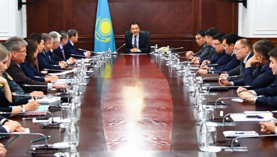 Слаженной считает Сагинтаев работу кабмина по выполнению поставленных Назарбаевым задач