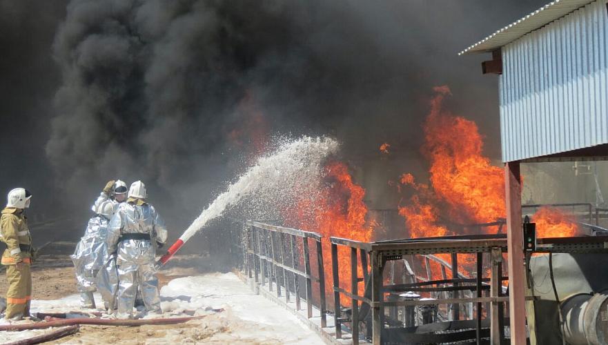 Работы по ликвидации пожара на территории хранилища боеприпасов в Украине завершены