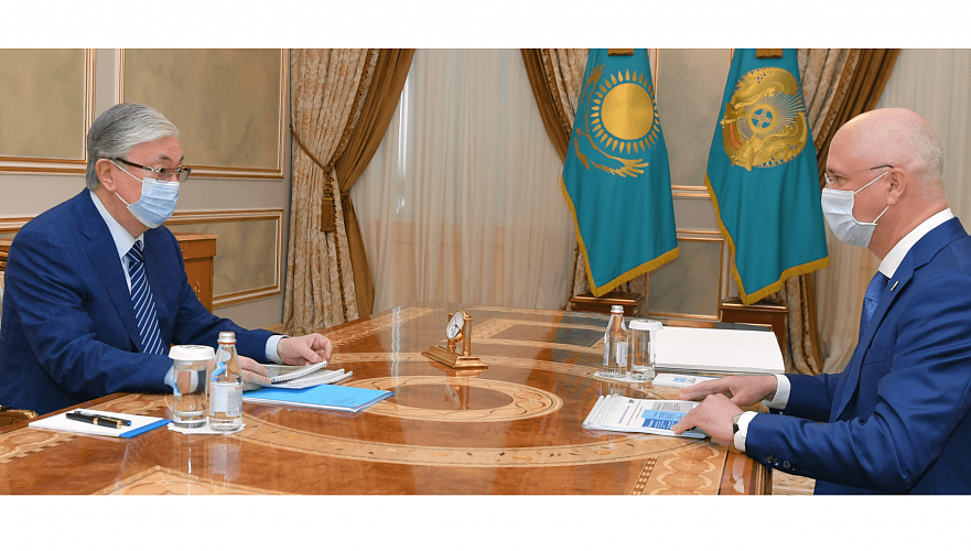 Токаеву доложили о привлечении инвестиций из Германии и сфере машиностроения в Казахстане