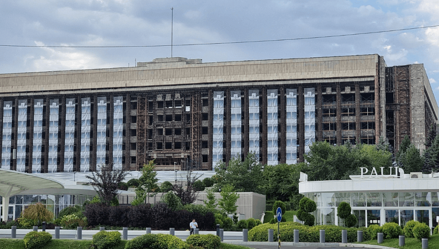 Здание акимата Алматы восстановят во II квартале 2023 года