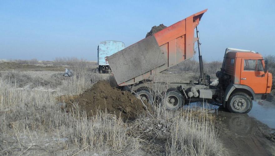 Перелив в основных местах разлива Сырдарьи в Кызылординской области остановлен