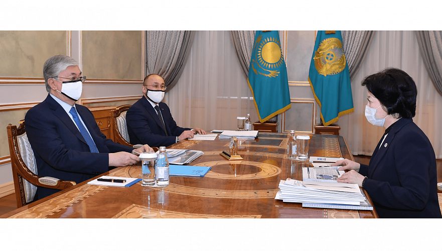 Токаеву доложили о текущей ситуации в культуре, спорте и туризме Казахстана