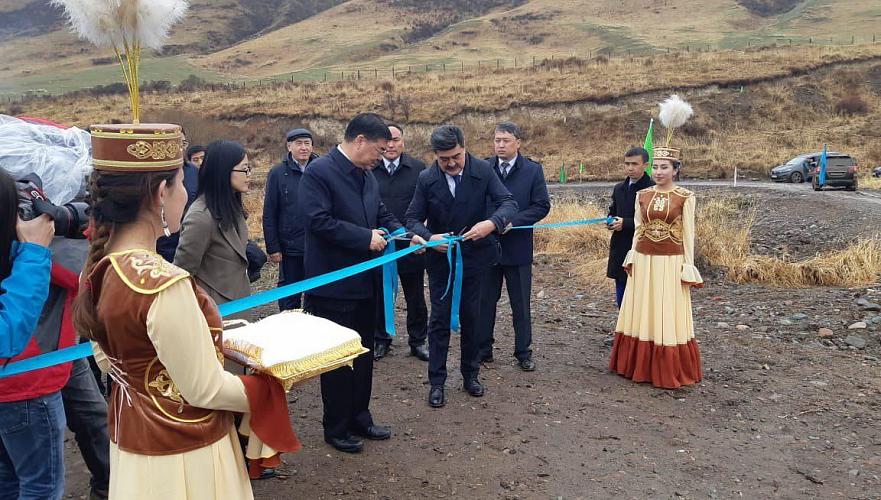 Казахстан и Китай завершили реконструкцию водозаборного сооружения на Сумбе в Алматинской области