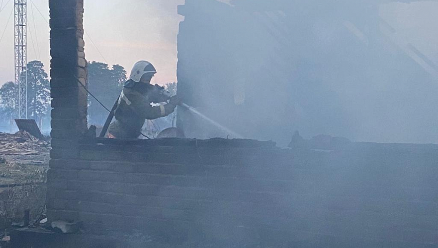 Общая площадь пожаров в Костанайской области превысила 43 тыс. га, есть погибший