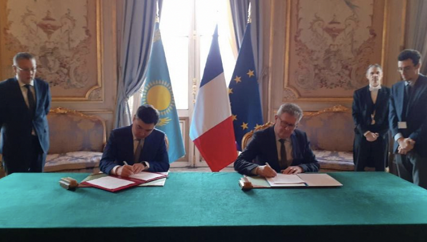 Антикоррупционные службы Казахстана и Франции подписали меморандум о сотрудничестве