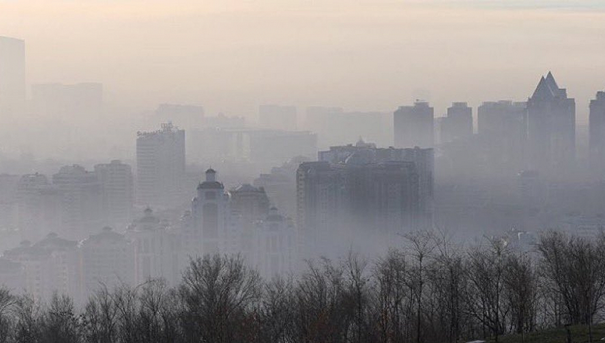 Концентрация загрязнений в воздухе Алматы значительно превысила опасный уровень
