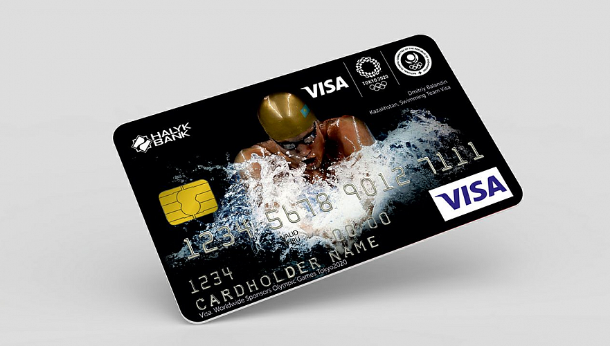 Halyk Bank представил специальную платежную карту с уникальным олимпийским дизайном 