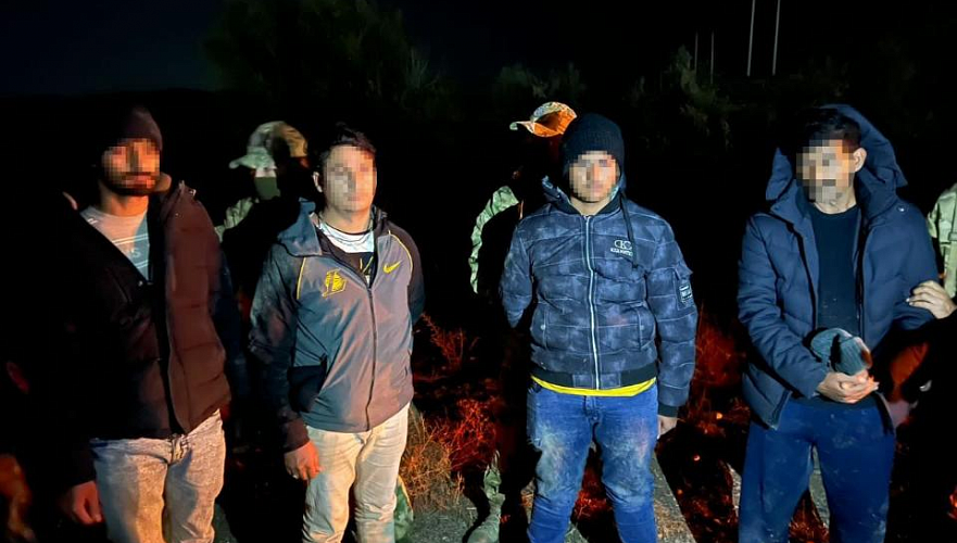 Четверо иностранцев задержаны при незаконном переходе границы из Кыргызстана в Казахстан