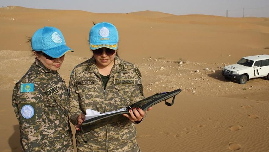 Казахстан увеличит число женщин в составе миротворческого контингента – минобороны