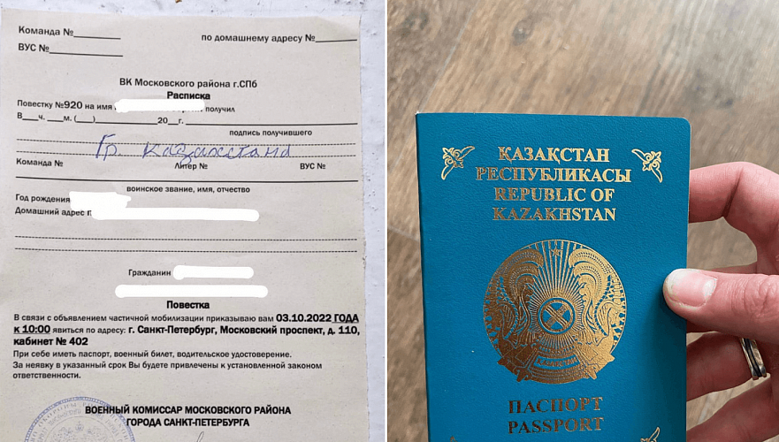 Российские власти попытались отправить на войну в Украину гражданина Казахстана