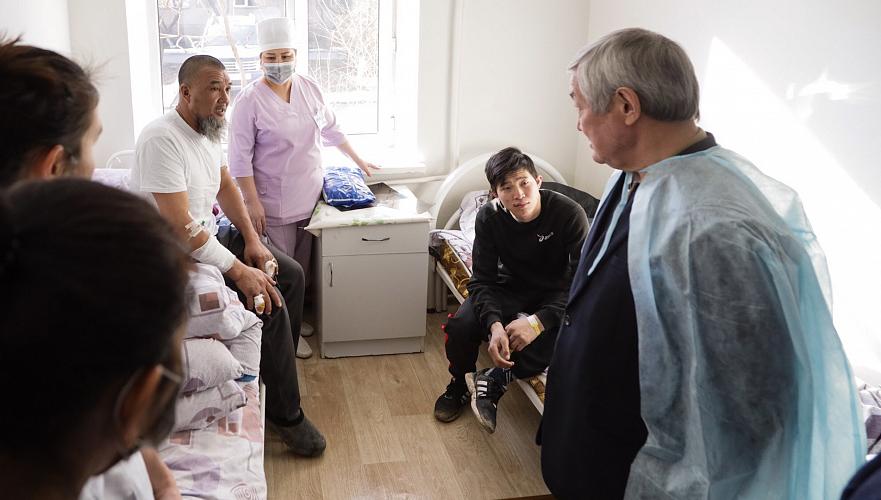 Около 40 пострадавших при погромах в Кордайском районе остаются в больницах