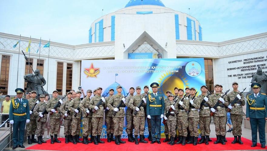 Первый в истории страны творческий взвод сформировали в вооруженных силах Казахстана