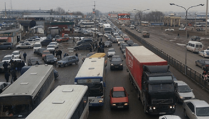 Расширение участка трассы у рынка «Алтын Орда» близ Алматы обещают завершить в 2020 году